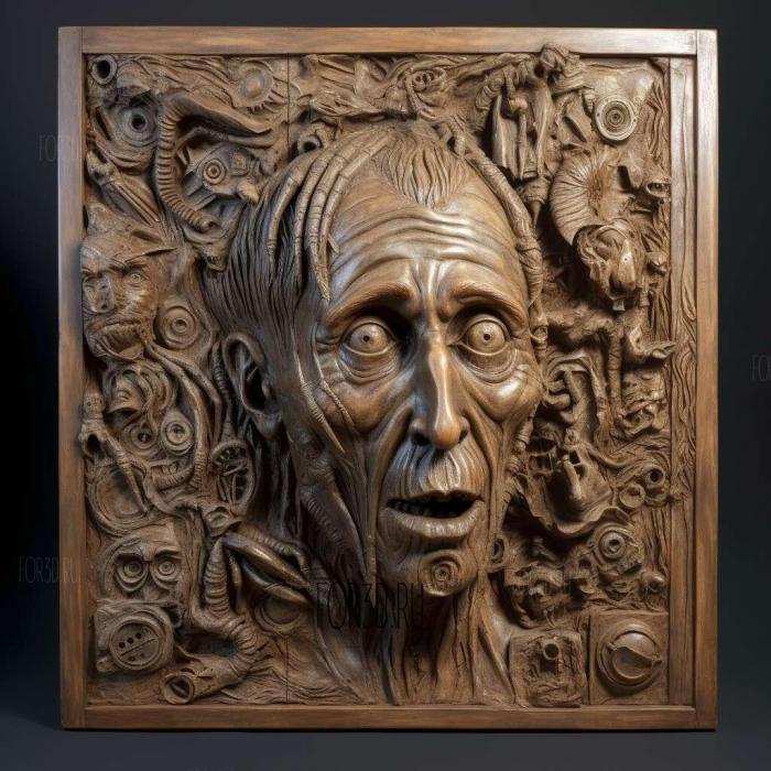 clive barker 2 stl model for CNC